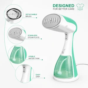 1500W Handheld Clothes Steamer Portable Travel Garment Steamer Fast Heat UK