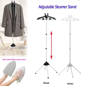 Adjustable Steamer Stand,Folding Handheld Garment Steamer Clothes Stand Rack UK