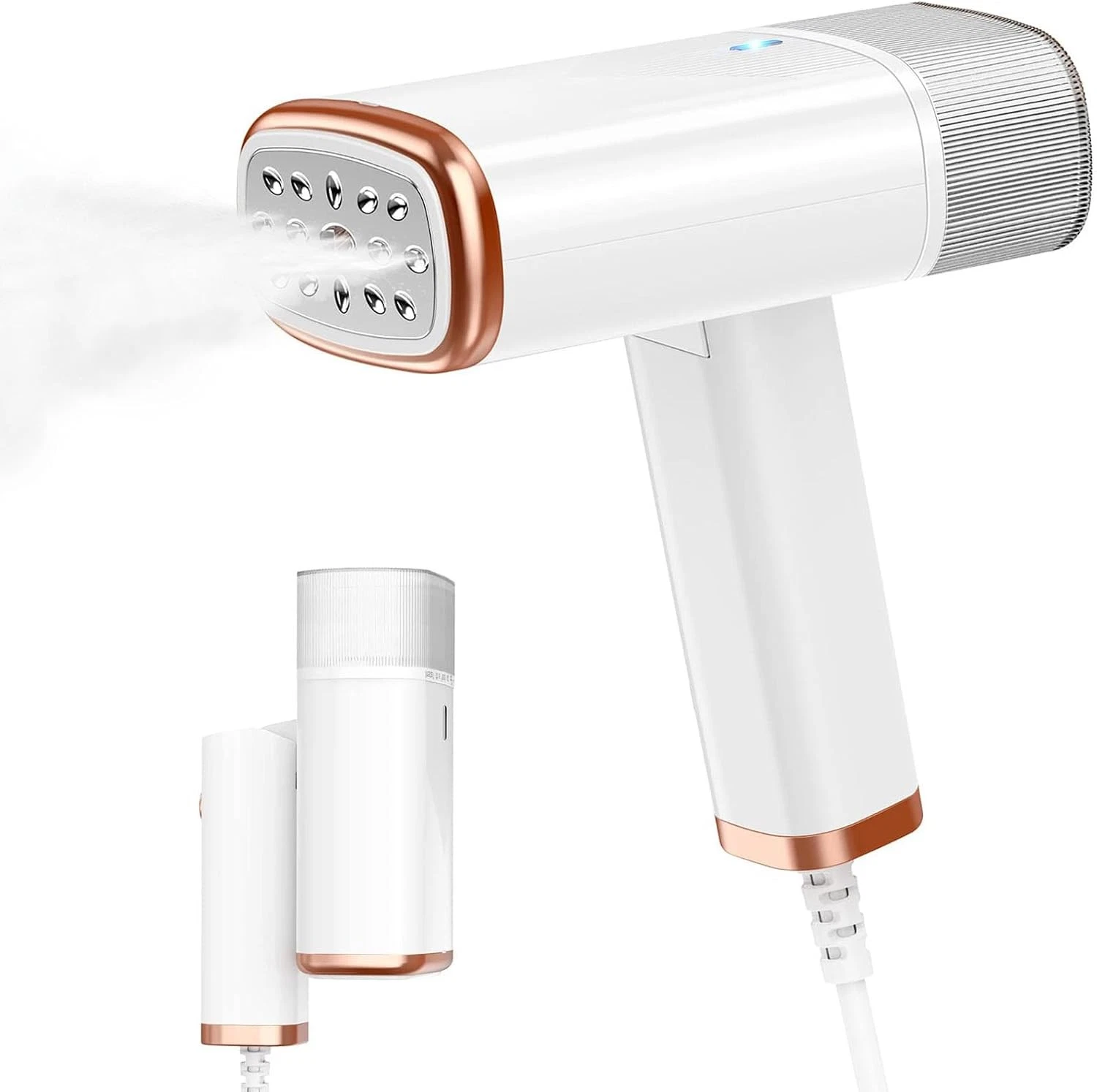 Compact travel steamer